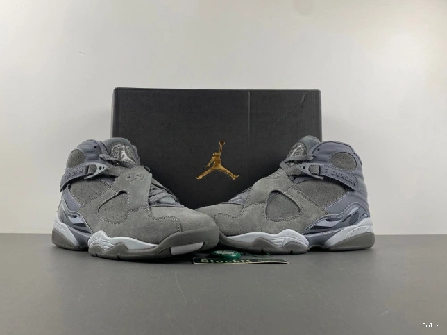 Bmlin 8 Grey 305381-014 Cool Retro Jordan 0723